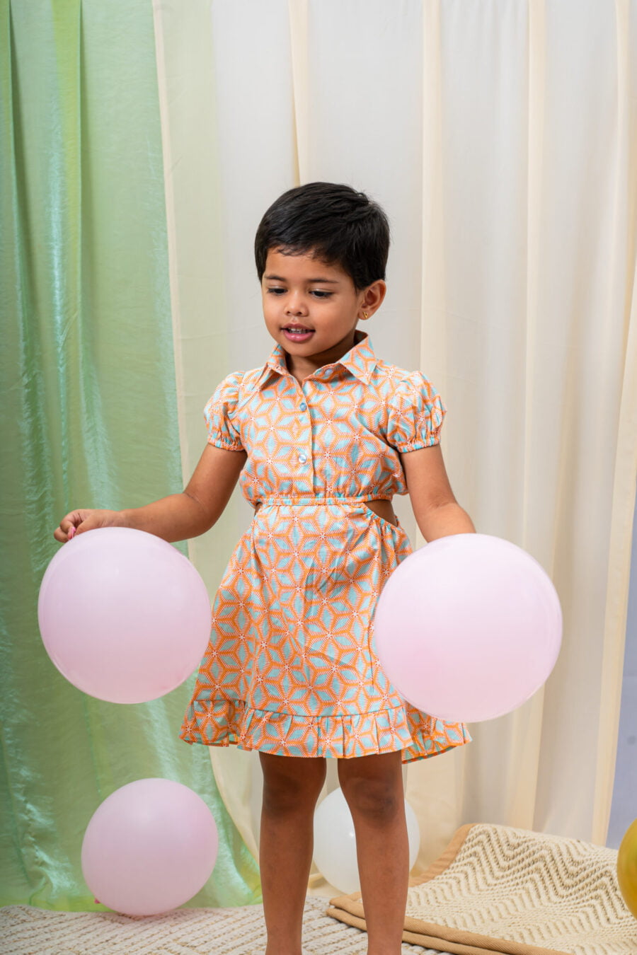 Peachfuzz Girls Dress - Image 2