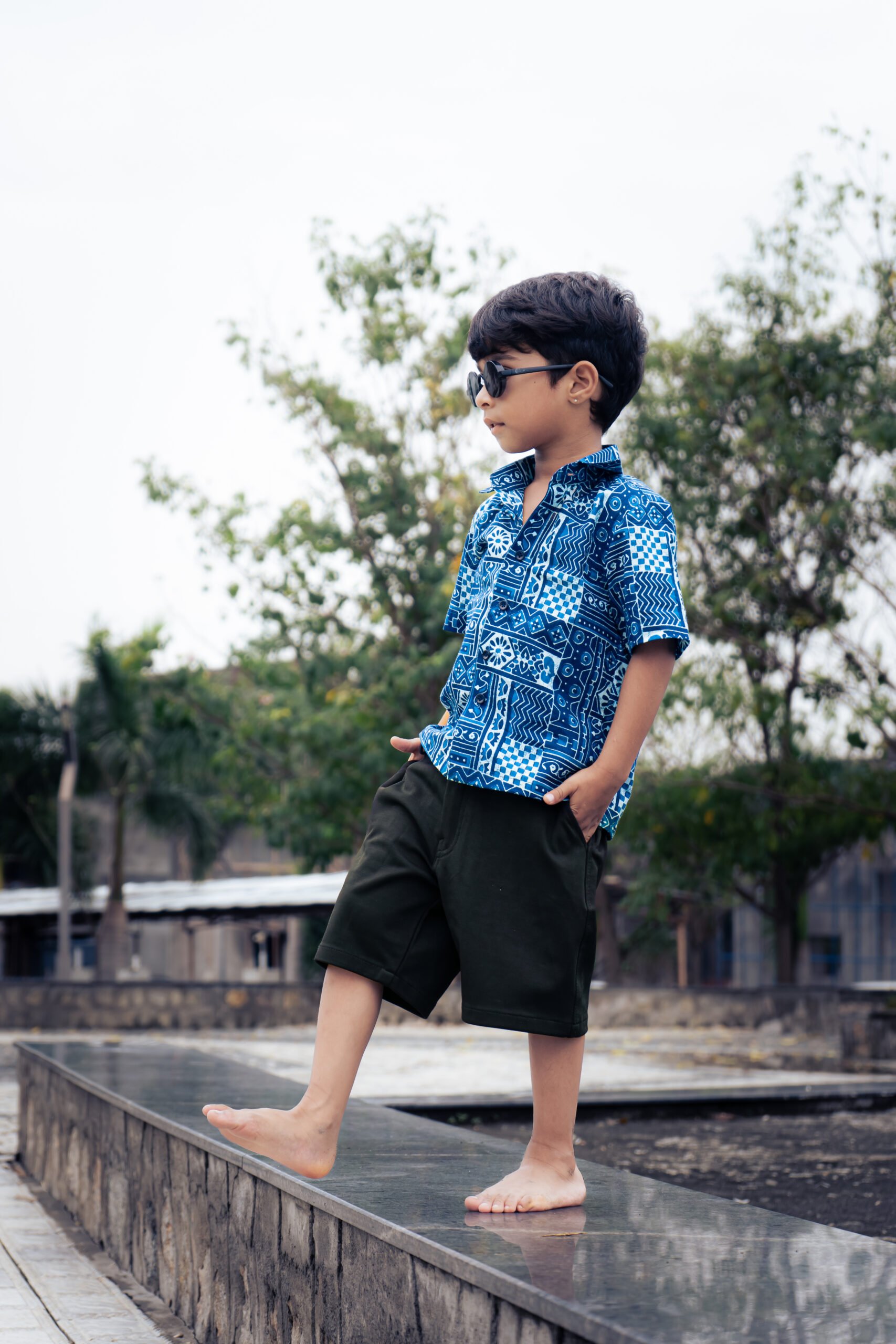 Boys Indigo Shirt